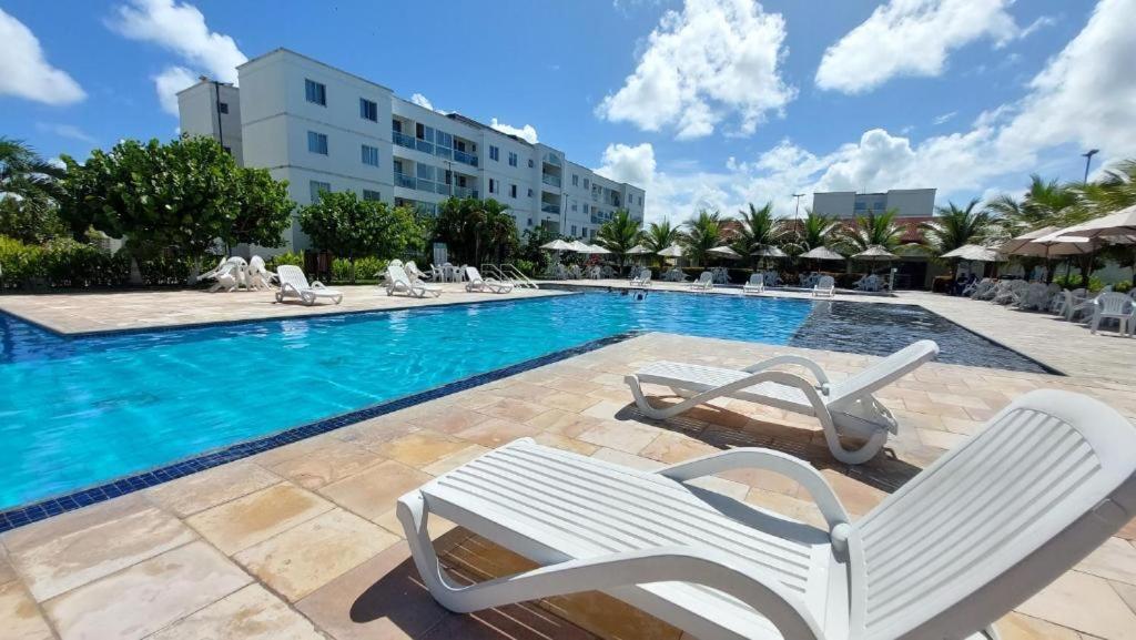 Porto De Galinhas - Terreo Com 03 Quartos Com Suite Top- Condominio Palm Village Acqua Buitenkant foto