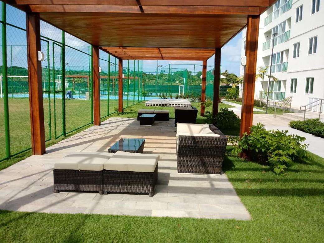 Porto De Galinhas - Terreo Com 03 Quartos Com Suite Top- Condominio Palm Village Acqua Buitenkant foto